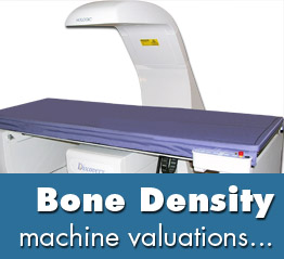 bone densitometer valuations