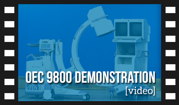 OEC 9800 C-Arm Basic Demo [VIDEO]