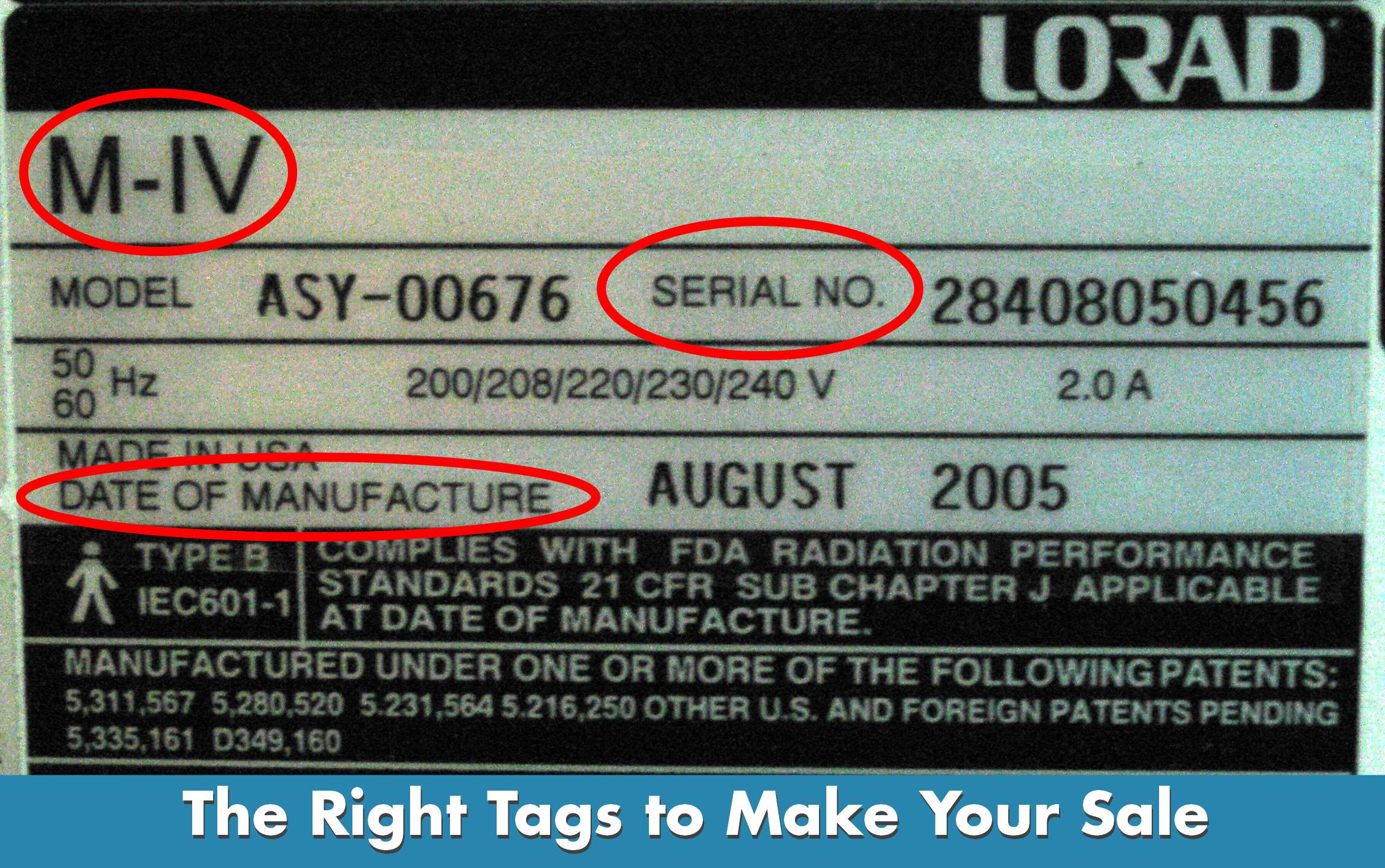 when did ge start using serial number stickers