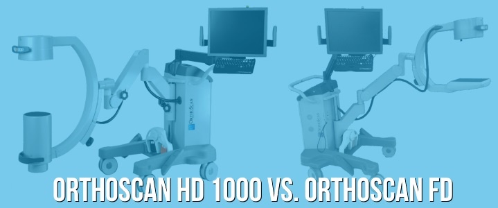 Orthoscan HD1000 vs Orthoscan FD